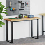 Desk Top Oil Finished 120x50x4 cm Solid Wood Acacia 3279764