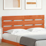 Headboard Brown 140.5 x 3 x 80 cm Solid Pine Wood 844445