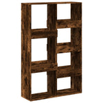 Bookcase Smoked Oak 100x33x155.5 cm Engineered Wood 3309397