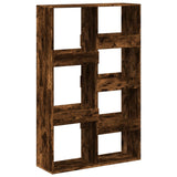 Bookcase Smoked Oak 100x33x155.5 cm Engineered Wood 3309397