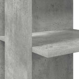 Corner Desk Concrete Grey 140 x 113.5 x 75 cm Engineered Wood 869557