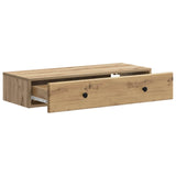 Wall-Mounted Side Table Artisan Oak 87.5 x 34.5 x 17 cm 899184