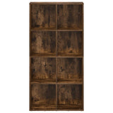 Book Cabinet/Sideboard Smoked Oak 66x30x130 cm Engineered Wood 815249