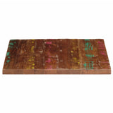 Table Top 70x70x3.8 cm Square Solid Wood Reclaimed 371138