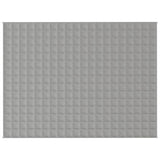 ZNTS Weighted Blanket Grey 150x200 cm 11 kg Fabric 350721