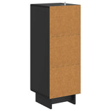 Sideboard Black 33 x 34.5 x 90 cm Engineered Wood 893906