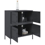 Sideboard Anthracite 68x39x79 cm Steel 842954