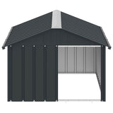 Dog House Anthracite 116.5x153x81.5 cm Galvanised Steel 171541