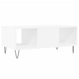 Coffee Table White 90x50x36.5 cm Engineered Wood 830588