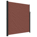 Retractable Side Awning Brown 220x500 cm 4004479