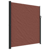 Retractable Side Awning Brown 220x500 cm 4004479