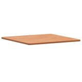Table Top 60x60x1.5 cm Square Solid Wood Beech 355968
