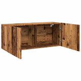 TV Cabinet Wall-mounted Old Wood 100x30x41 cm 857670