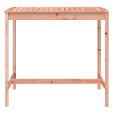 Garden Table 121x82.5x110 cm Solid Wood Douglas 824093