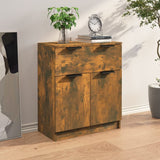 ZNTS Sideboard Smoked Oak 60x30x70 cm Engineered Wood 816991