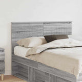 Headboard Grey Sonoma Engineered wood 888436