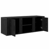 TV Cabinet Black Oak 100 x 31.5 x 35 cm Engineered Wood 881158