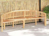 310495 Banana Bench 200 cm Solid Teak Wood