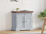 Storage Cabinet 63 x 30 x 79 cm Solid Mahogany Wood 42012414
