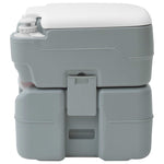 Camping Toilet Grey 41.5 x 36.5 x 42 cm Plastic 42001429