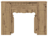 Fireplace Surround Artisan Oak 93 x 20 x 89 cm Engineered Wood 8006632