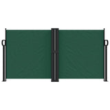 ZNTS Retractable Side Awning Dark Green 120x600 cm 4004605