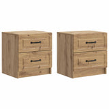 Bedside Cabinet 2 pcs Artisan Oak 43 x 34.5 x 44.5 cm 895694