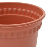 Plant Pots 24 pcs Brick Red 19 x 16 cm Plastic 3403265