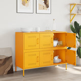 Sideboard Mustard Yellow 100.5x39x79 cm Steel 843099