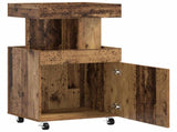 Bar Cart Oak Wood 50 x 41 x 89 cm Engineered Wood 8015680
