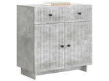 Sideboard Concrete Grey 66 x 34.5 x 90 cm Engineered Wood 893948