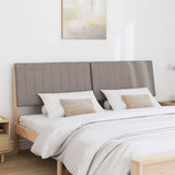 Upholstered Headboard Taupe 180 cm Solid Pine Wood 879382