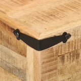 Bedside Cabinet 40x40x50 cm Solid Wood Mango 372716