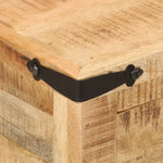 Bedside Cabinet 40x40x50 cm Solid Wood Mango 372716