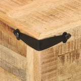 Bedside Cabinet 40x40x50 cm Solid Wood Mango 372716