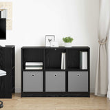 Sideboard with Drawer Black Oak 102 x 32 x 73.5 cm 8000517