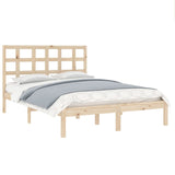 Bed Frame without Mattress 120x200 cm Solid Wood 3105465