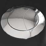 WC Ceramic Toilet Bathroom Round Toilet Bottom Water Flow Black 3059889