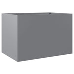 ZNTS Planter Silver 62x47x46 cm Galvanised Steel 841606