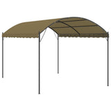 Gazebo 4x3x2.6 m Taupe 180 g/m 312217