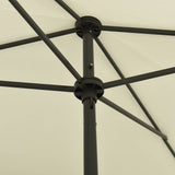 314727 Beach Parasol Sand Yellow 200x125 cm