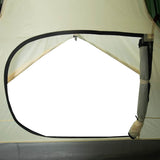 Camping Tent Dome 4-Person Green Waterproof 94646