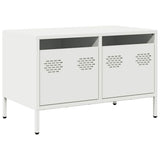 TV Cabinet White 68x39x43.5 cm Cold-rolled Steel 851237