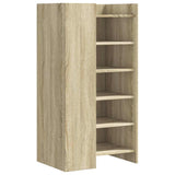 Shoe Cabinet Sonoma Oak 52x37.5x100 cm Engineered Wood 848446