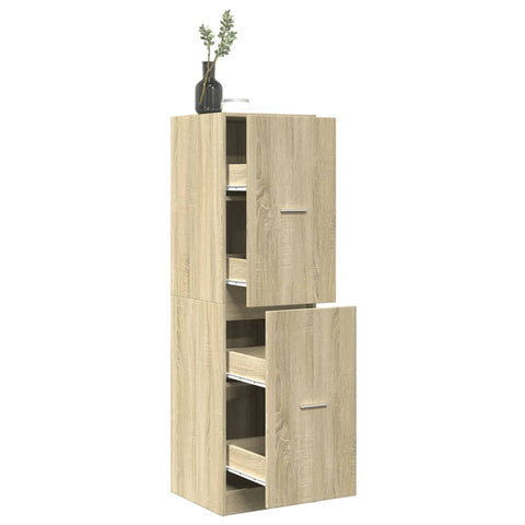 Apothecary Cabinet Sonoma Oak 40x41x144.5 cm Engineered Wood 3309638