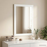 Mirror FAUSKE White 43 x 3.5 x 77 cm Rectangular 42040694