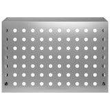 Air Conditioner Cover Silver 90 x 40 x 60 cm Galvanised Steel 8014127
