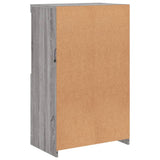 Sideboard with LED Lights Grey Sonoma 60.5x37x100 cm 836670