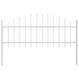 Garden Fence WOERDEN 8 pcs 170 x 115 cm Powder-Coated Steel 3360172