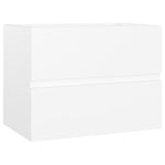 ZNTS Bathroom Furniture Set White Engineered Wood 3071675
